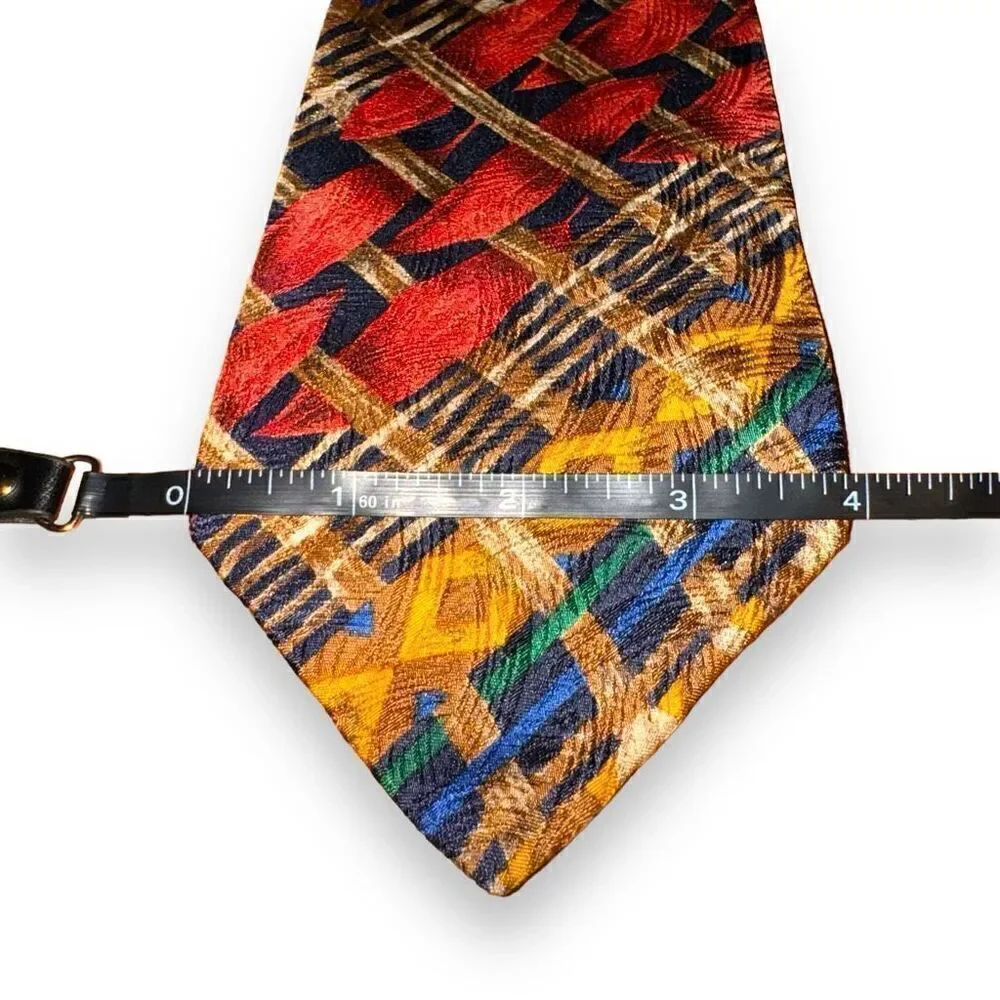 Richel Abstract Art Handmade in Spain 100% Silk Neck Tie